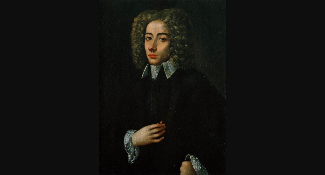 18th-century portrait of Giovanni Battista Pergolesi, attributed to Domenico Antonio Vaccaro.