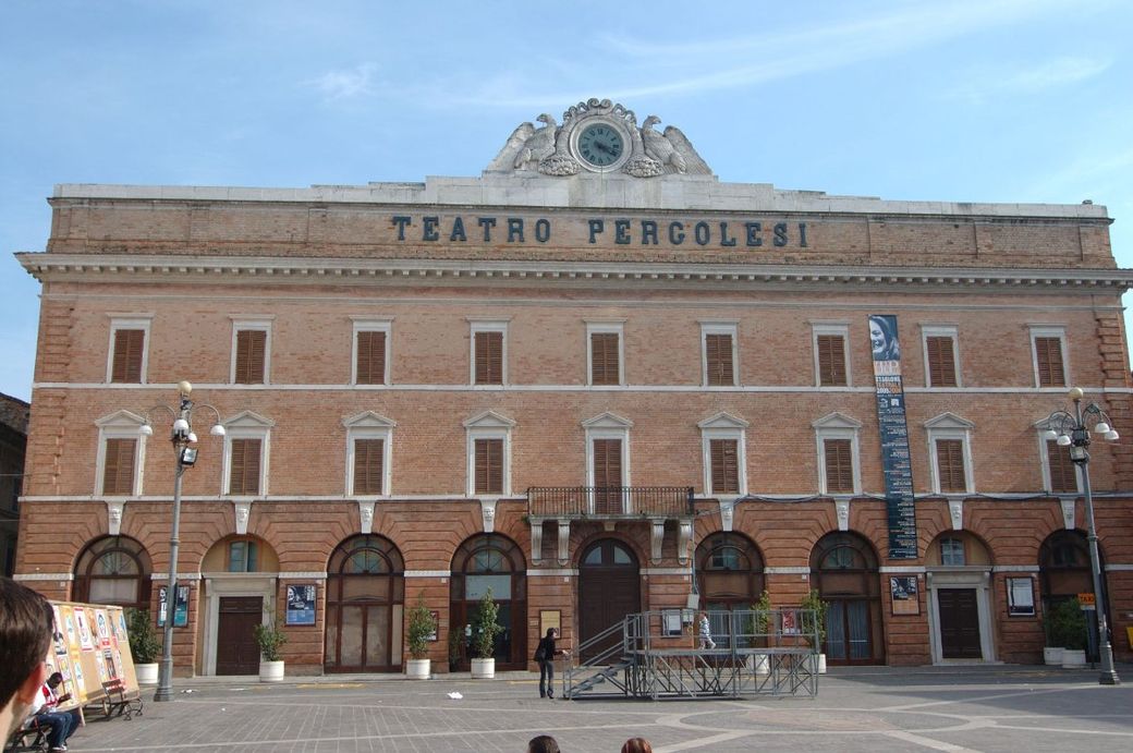 Teatro Pergolesi in Jesi, Italy, Pergolesi's hometown.